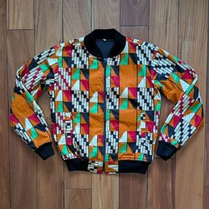 African Dashiki Vintage Jacket (M)